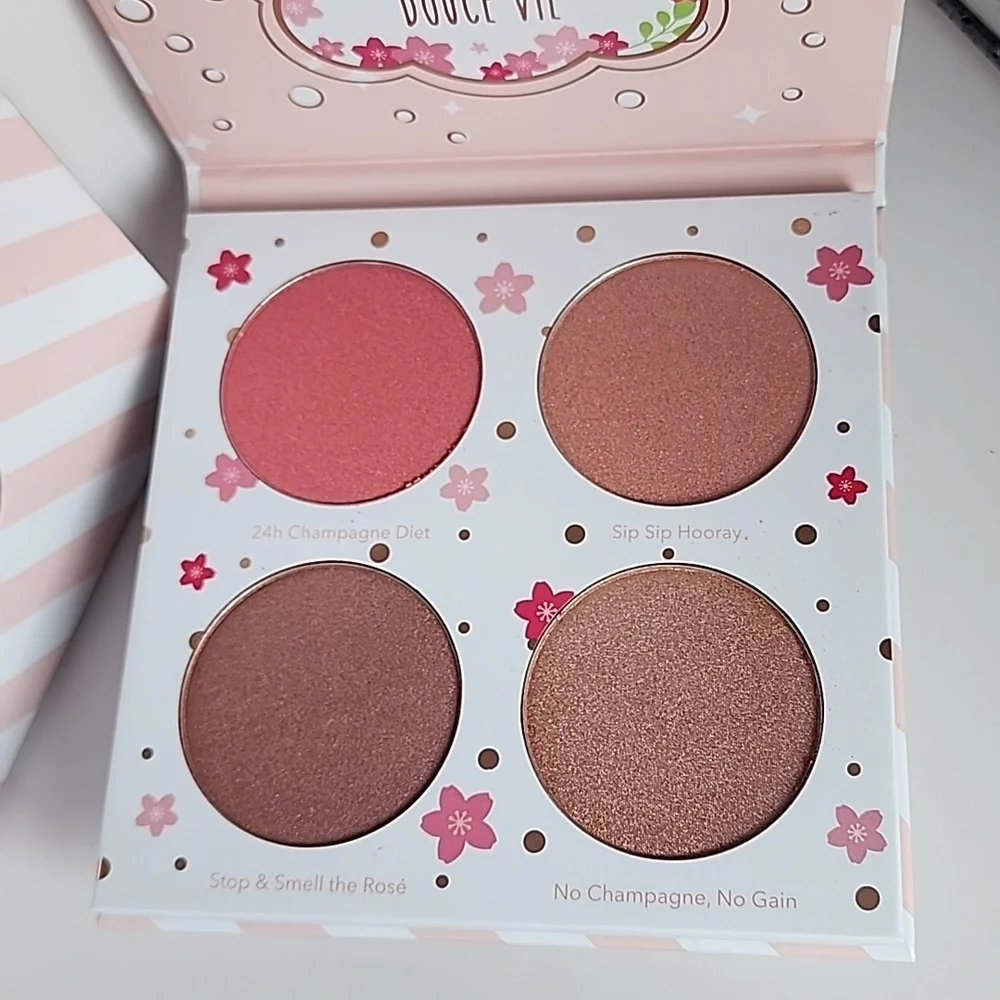 Beauty Bakerie Cotton Candy Champagne Blushlighter Palette